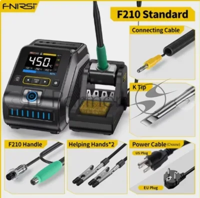 Паяльная станция Fnirsi DWS-200 F210, 200W