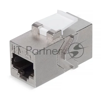 Адаптер проходной формата Rexant Pro Keystone, Jack RJ-45(8P8C), FTP, CAT 6A