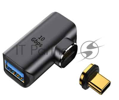 Переходник Type-C папа на USB 3.1 мама с магнитным разъемом