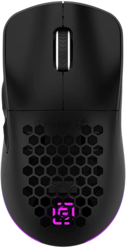 Мышь беспроводная Oklick 900GMW черный, 26000 dpi, радиоканал, Bluetooth, USB, кнопки - 6