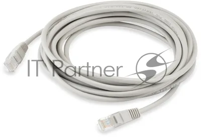 Патч-корд KingPrice KP-PC-c5e-5m-g UTP 4 пары cat.5E CCA molded 5м серый RJ-45 (m)-RJ-45 (m)