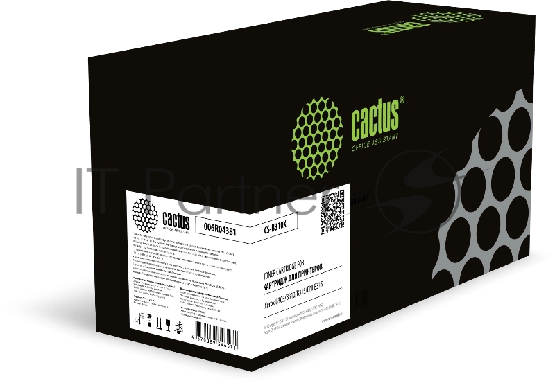 Картридж лазерный Cactus CS-B310X (006R04381) черный (20000 стр.) для Xerox B305/B310/B315/DNI B315