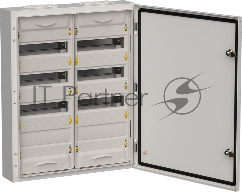 Корпус металлический IEK TITAN 5 ЩРн-96 (2х48) 710х570х140 IP54 серый