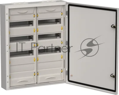 Корпус металлический IEK TITAN 5 ЩРн-96 (2х48) 710х570х140 IP54 серый