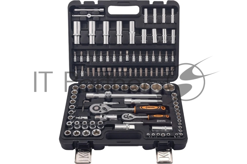 Набор инструментов Вихрь 1/2", 1/4", в кейсе 108 предм