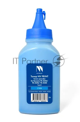Тонер NVPrint для Kyocera TK-5220/TK-5230/TK-5240 Type2 (50г) Cyan совместимый