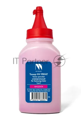 Тонер NVPrint для Samsung Color универсальный Type2 (50г) Magenta совместимый