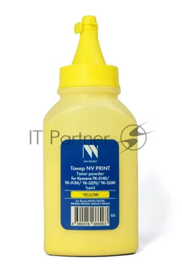 Тонер NVPrint для Kyocera ТК-5140/ТК-5150/ТК-5270/ТК-5280 Type2 (85г) Yellow совместимый
