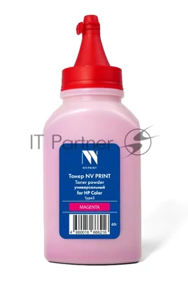 Тонер NVPrint для HP Color универсальный Type2 (60г) Magenta совместимый