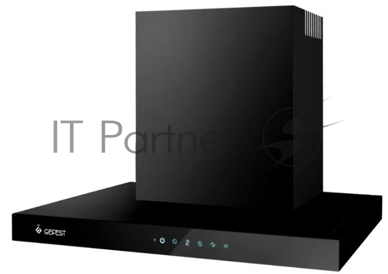 Вытяжка встраиваемая Gefest BO 3606 C23 черный, 60 см, 1000 куб. м/ч, 78 дБ