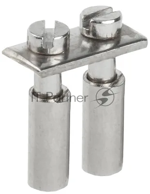 Перемычка центральная IEK для КВИ-6мм2 2PIN
