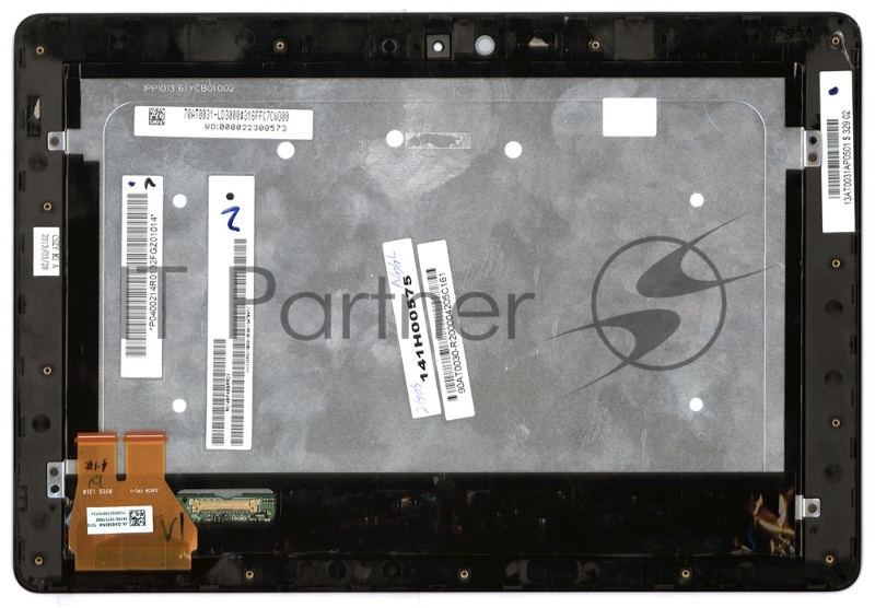 Модуль (матрица + тачскрин) для Asus PadFone 3 A80 Station черный с рамкой