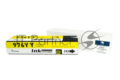 Картридж струйный NVPrint 976YC (NV-L0S31YC) желтый для HP PageWide P55250/P57750dw MFP Managed (16000 стр) совместимый