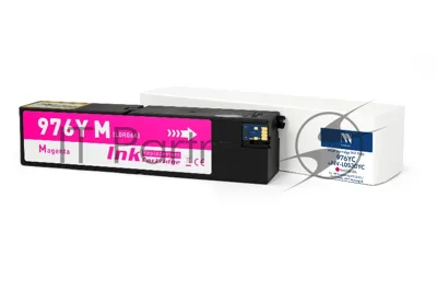 Картридж струйный NVPrint 976YC (NV-L0S30YC) пурпурный для HP PageWide P55250/P57750dw MFP Managed (16000 стр) совместимый