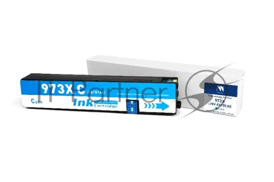 Картридж струйный NVPrint 973X (NV-F6T81AE) голубой для HP PageWide 352dw/377dw/Pro 452d/477/552/577/Managed P55250dw/P57750dw (7000 стр) совместимый