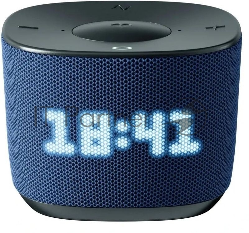 Умная колонка Sber Boom Home, 8Вт, с экраном, 1 динамик, часы, мультирум, TWS, Zigbee хаб, Wi-Fi, Bluetooth 5.0, Zigbee, Салют, морской