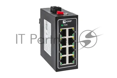 Коммутатор EKF TSX-100, 8×100 Мбит/с, неуправляемый
