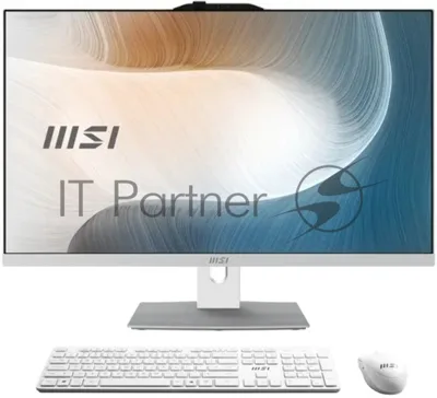 Моноблок MSI Modern AM272P 1M-678XRU 27" Full HD Core 7 150U 16Gb SSD 512Gb Graphics noOS белый (9S6-AF8232-1025)