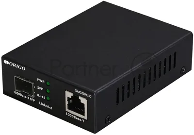 Автономный медиаконвертер ORIGO 1000Base-T/1000Base-X SFP