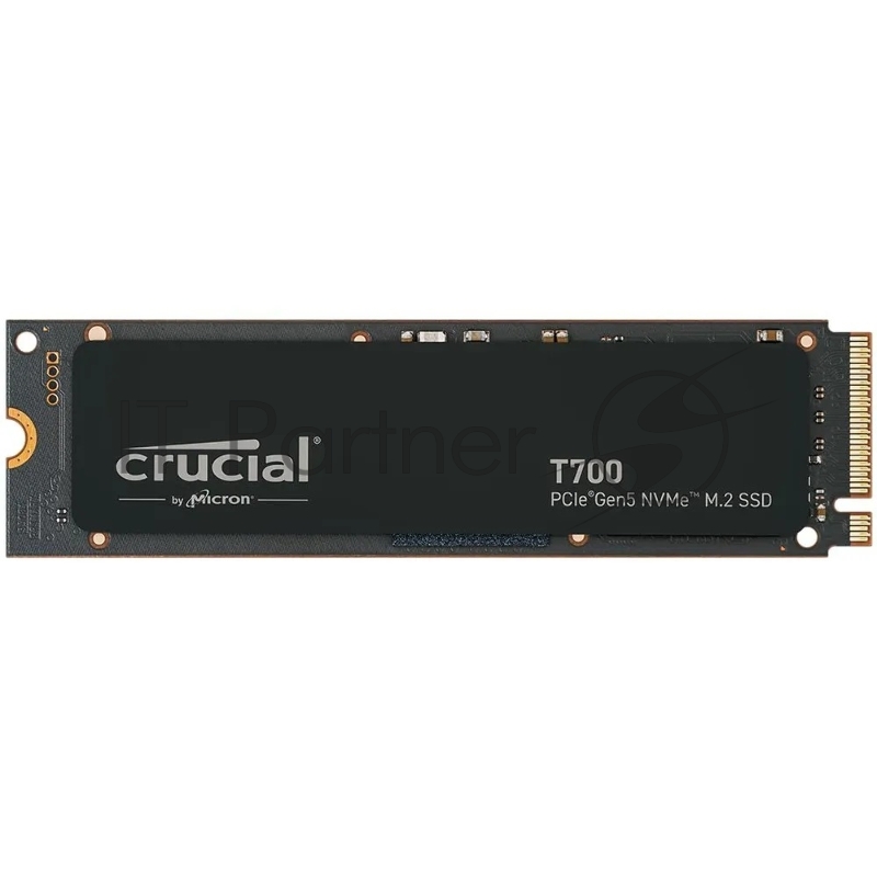 Накопитель SSD Crucial T700 2Tb CT2000T700SSD3, M.2, PCI-E 5.0 x4, TLC 3D NAND R/W - 12400/11800Mb/s