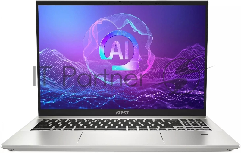 Ноутбук MSI Prestige A16 AI+ A3HMG-083RU/16" OLED UHD+ (3840x2400)/AMD Ryzen AI 9 365/32Gb/ 1Tb SSD/AMD Radeon 880M/Windows 11 Home/серебристый/1.9kg