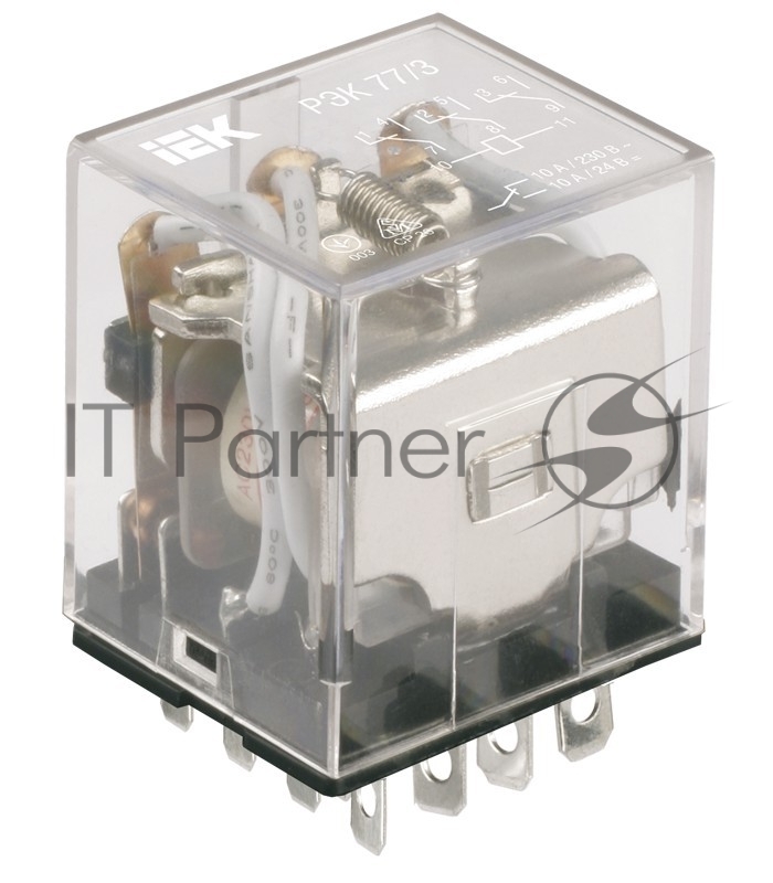 IEK ONI Реле РЭК78/3(MY3) с индикацией 5А  24В DC
