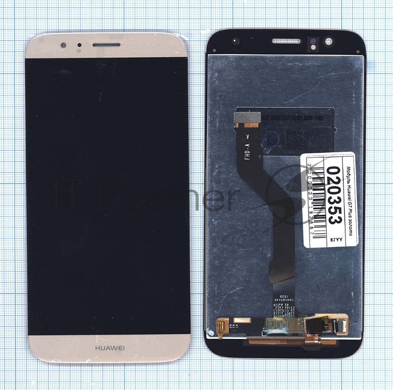 Дисплей для Huawei G7 Plus золото