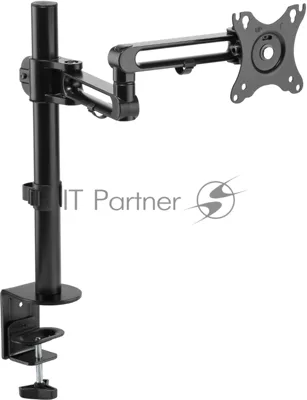 Кронштейн для мониторов Ultramounts UM736 черный 17"-32" макс. 8кг крепление к столешнице поворот и наклон