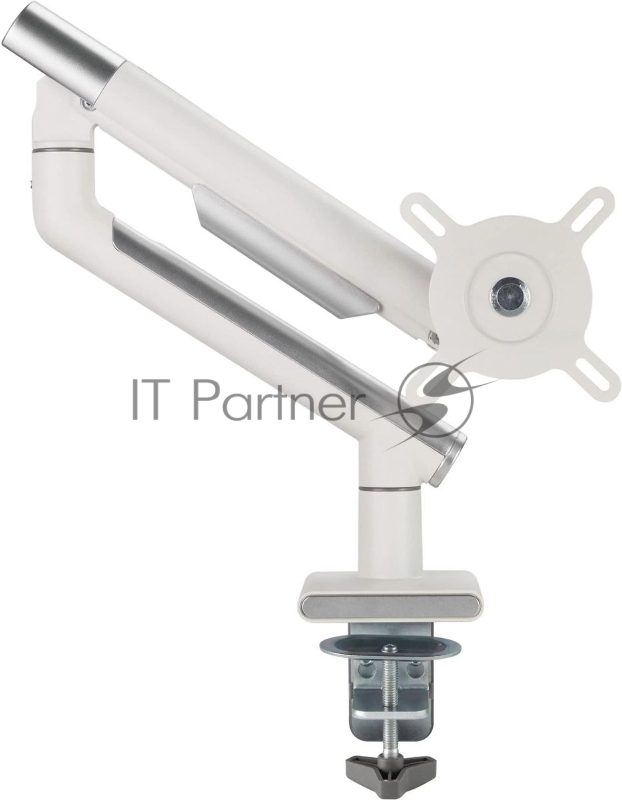 Кронштейн для мониторов Ultramounts UM713W белый 17"-32" макс.9кг крепление к столешнице поворот и наклон