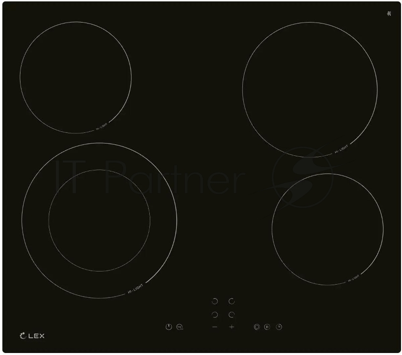 Варочная поверхность LEX EVH 641A BL черный
