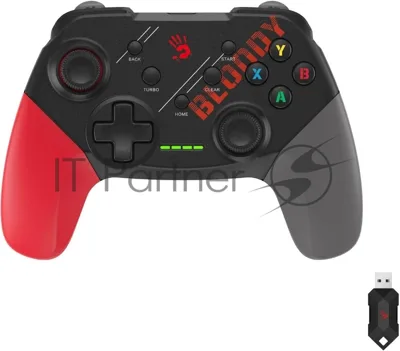 Геймпад A4Tech Bloody GPW50 Sports черный/красный USB Беспроводной виброотдача обратная связь
