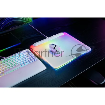 Игровой коврик для мыши Razer Firefly V2 Pro белый Hard Surface Mouse Mat