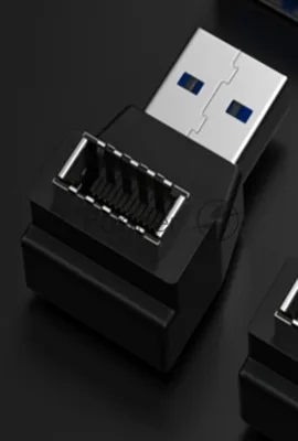 Переходник USB Type E мама на USB Type A папа
