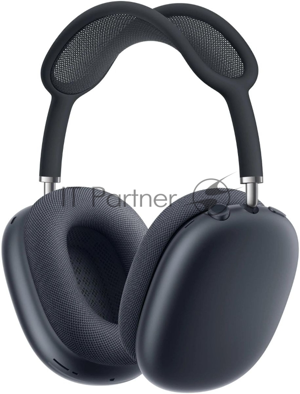 Беспроводные/проводные наушники Apple AirPods Max A3184 темная ночь, полноразмерные, Bluetooth + проводной, оголовье, до 20 ч