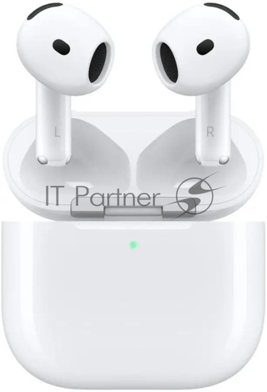 Наушники TWS Apple AirPods 4 ANC белый, вкладыши, Bluetooth, активное шумоподавление, беспроводная зарядка, до 4 ч
