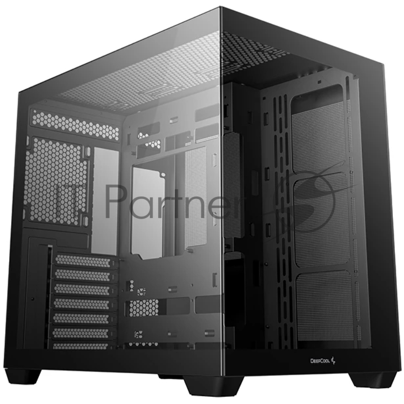 Компьютерный корпус Deepcool CG530 черный без БП ATX 2x120мм 2x140мм 2xUSB 2.0 1xUSB 3.0 audio bott PSU