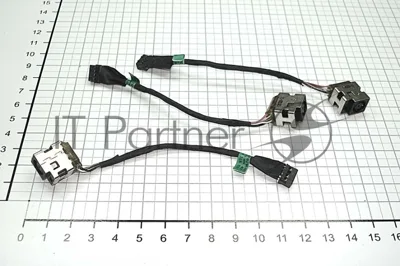 Разъем для ноутбука HP Pavilion dm4-3000/G6-2000/G7-2000 с кабелем