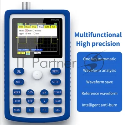 Мини-портативный цифровой осциллограф FNIRSI-1C15
