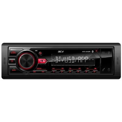 Автомагнитола ACV AVS-401UBR, 1 DIN, Bluetooth, USB Type-A, AUX