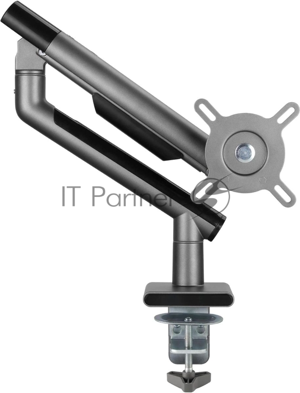 Кронштейн для мониторов Ultramounts UM713B черный 17"-32" макс.9кг крепление к столешнице поворот и наклон