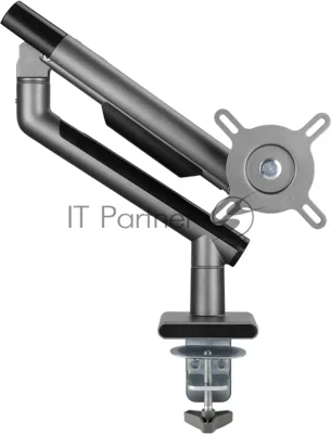 Кронштейн для мониторов Ultramounts UM713B черный 17"-32" макс.9кг крепление к столешнице поворот и наклон