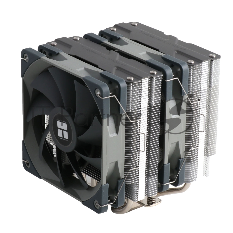 Кулер для процессора Thermalright Peerless Assassin 120, 2x120 мм, алюминий/медь, 1550 об/мин, 25.6 дБ, 4 pin PWM, высота 157 мм