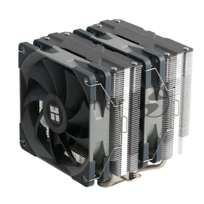Кулер для процессора Thermalright Peerless Assassin 120, 2x120 мм, алюминий/медь, 1550 об/мин, 25.6 дБ, 4 pin PWM, высота 157 мм