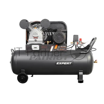 Компрессор поршневой Patriot KRX 420 L100 D ременной, масляный, 420 л/мин, 100 л, 10 бар, 2.2 кВт, 400 В