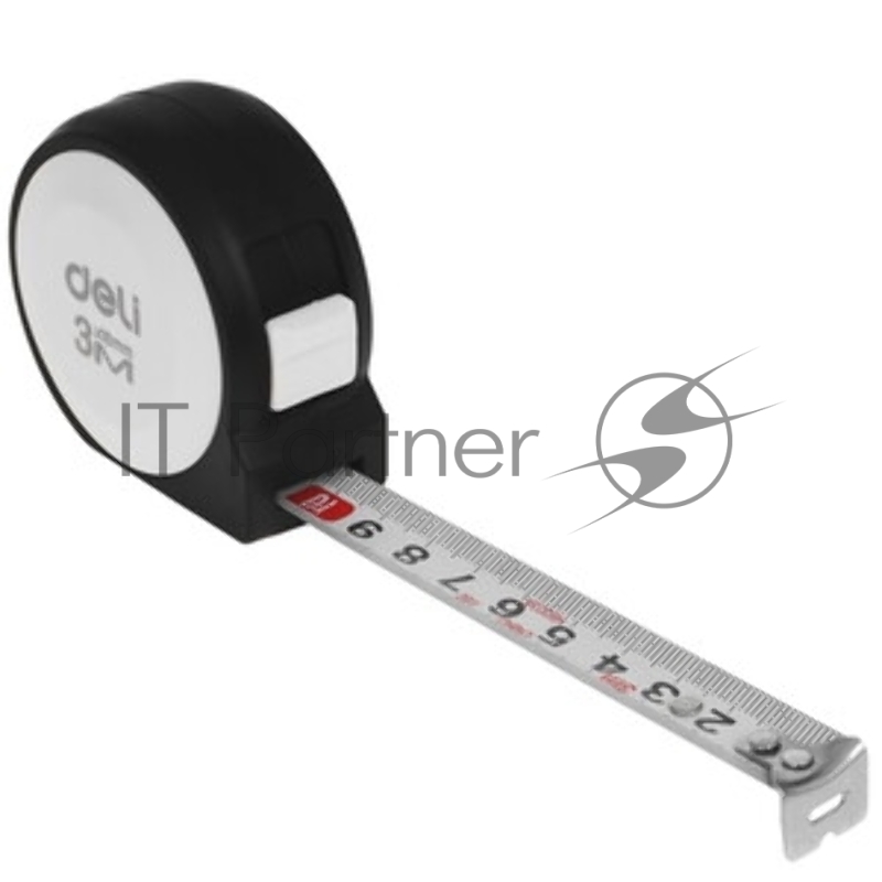 Рулетка Deli Home Series белый H8003A 3м х 16мм, эксклюзивный дизайн