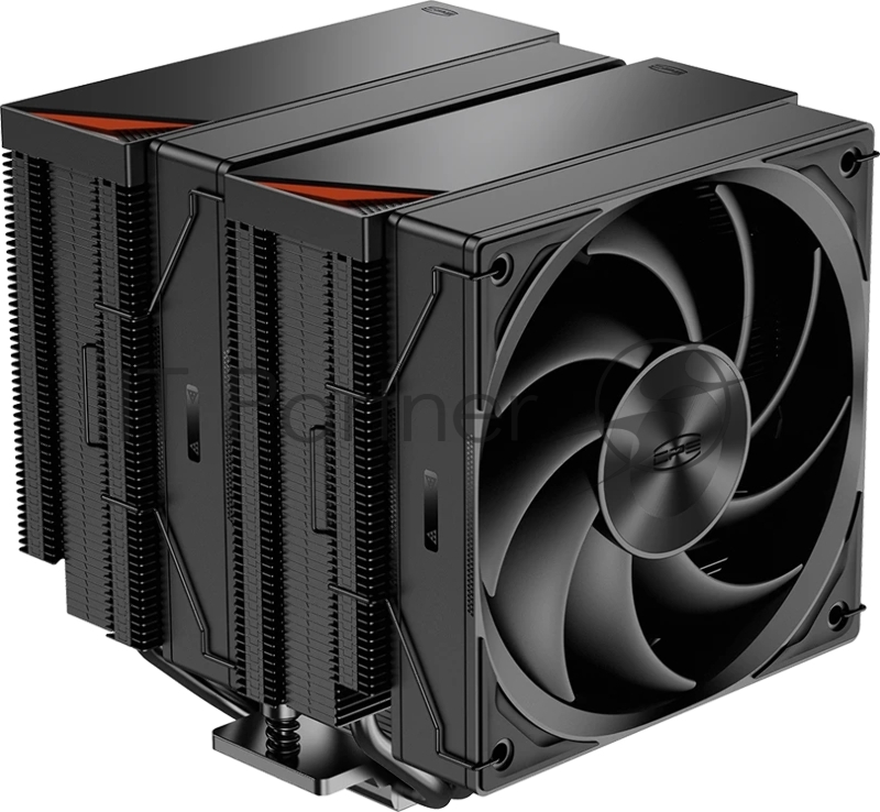Устройство охлаждения (кулер) PcCooler RZ620 BK Soc-AM5/AM4/1151/1200/2066/1700 черный 4-pin 32dB Al+Cu 270W Ret (R7-Z622WBKNNX-GL)