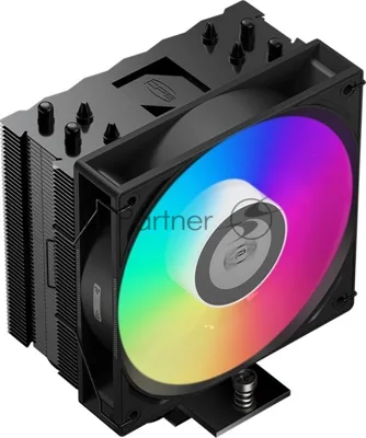 Устройство охлаждения (кулер) PcCooler RT400 ARGb Soc-AM5/AM4/1200/1700/1851 4-pin 32dB Al+Cu 230W Ret (RT400-BKAWXX-GL)