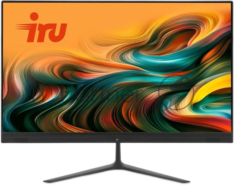 Моноблок IRU P231 23.8" Full HD PS N100 (1.2) 8Gb SSD 256Gb noOS GbitEth WiFi BT 120W Cam черный 1920x1080