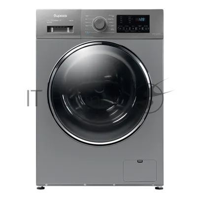 Стиральная машина Бирюса WM-SM712/08 S Хромированный металлик, загрузка фронтальная 7 кг, 1200 об/мин, класс А+++