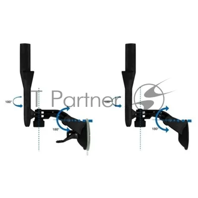 Сетевое оборудование UBIQUITI NS-WM крепление для Nanostation на стекло